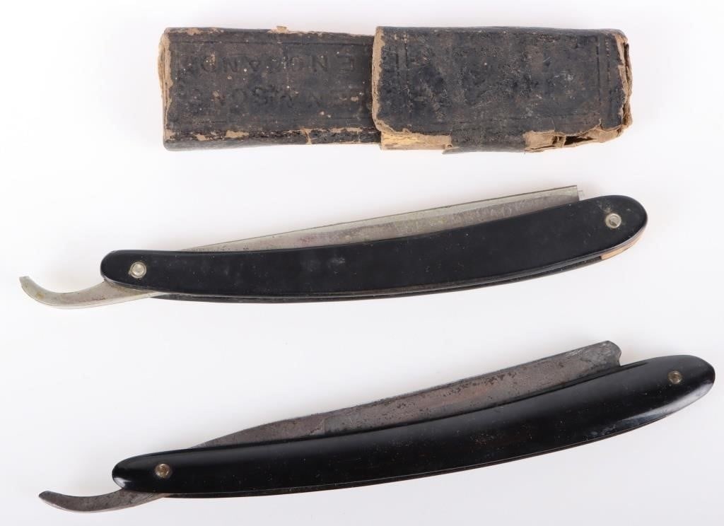 VINTAGE E. WECK & SON/ ALLEN & SON STRAIGHT RAZORS (1 of 5)