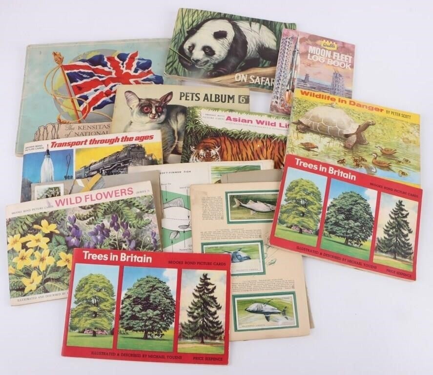 VINTAGE BROOKE BOND TEA CARDS & ALBUM BOOKLETS (1 of 8)
