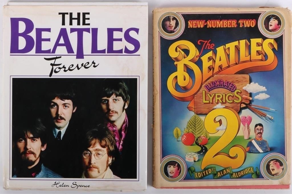 SIGNED PAIR OF VINTAGE BEATLES BOOKS (1 of 7)
