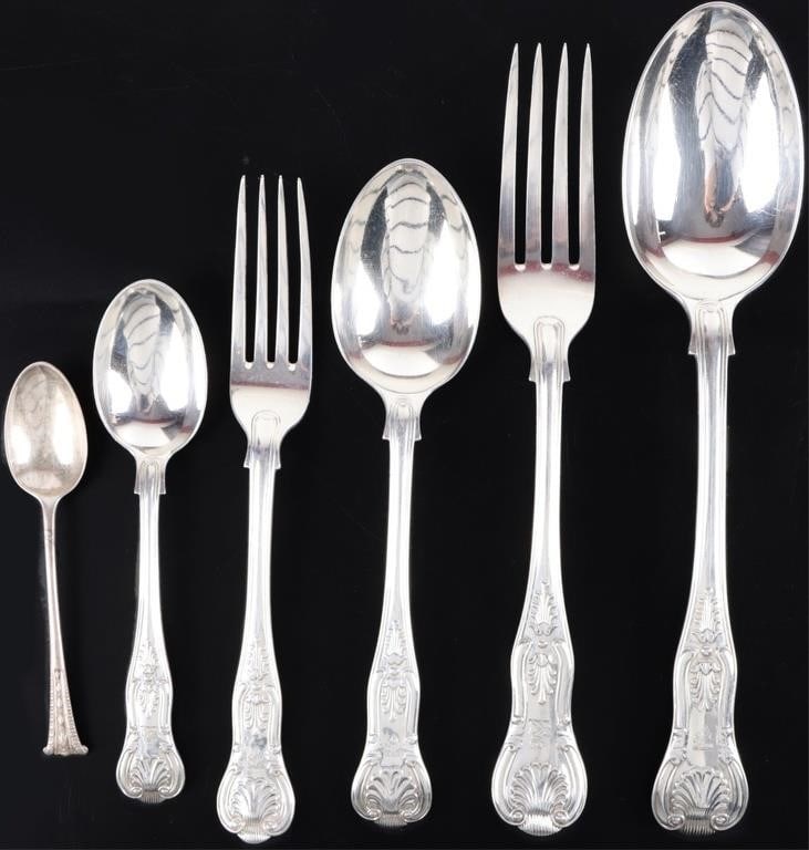 FRANCIS HIGGINS STERLING SILVER UTENSILS LOT OF 6 (1 of 6)