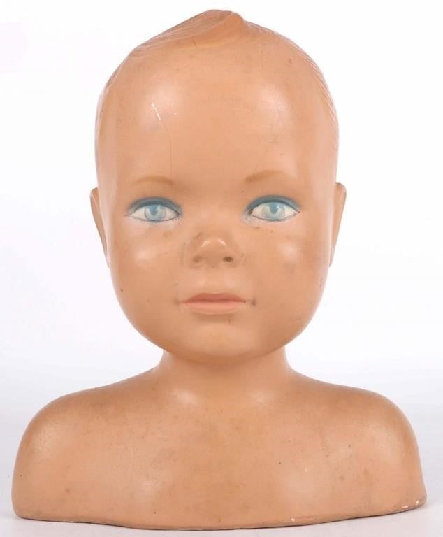 VINTAGE MANNEQUIN BUST BOY (1 of 4)