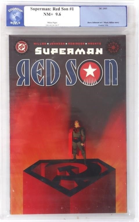 SUPERMAN: RED SON #1 DC COMICS CGC 9.6 (1 of 4)