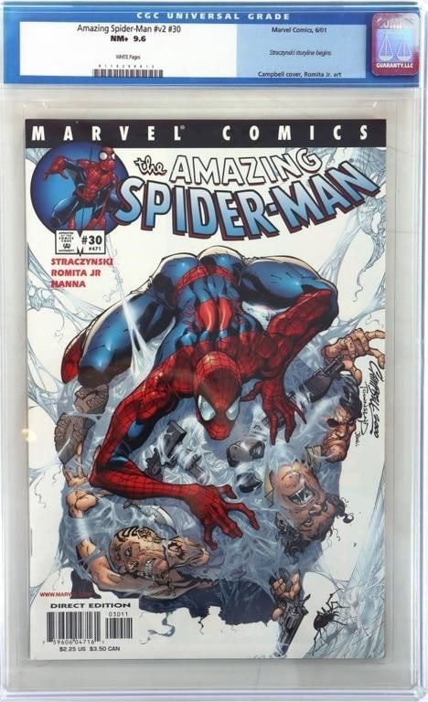 AMAZING SPIDER-MAN #V2 #30 CGC GRADED 9.6 COMIC (1 of 4)