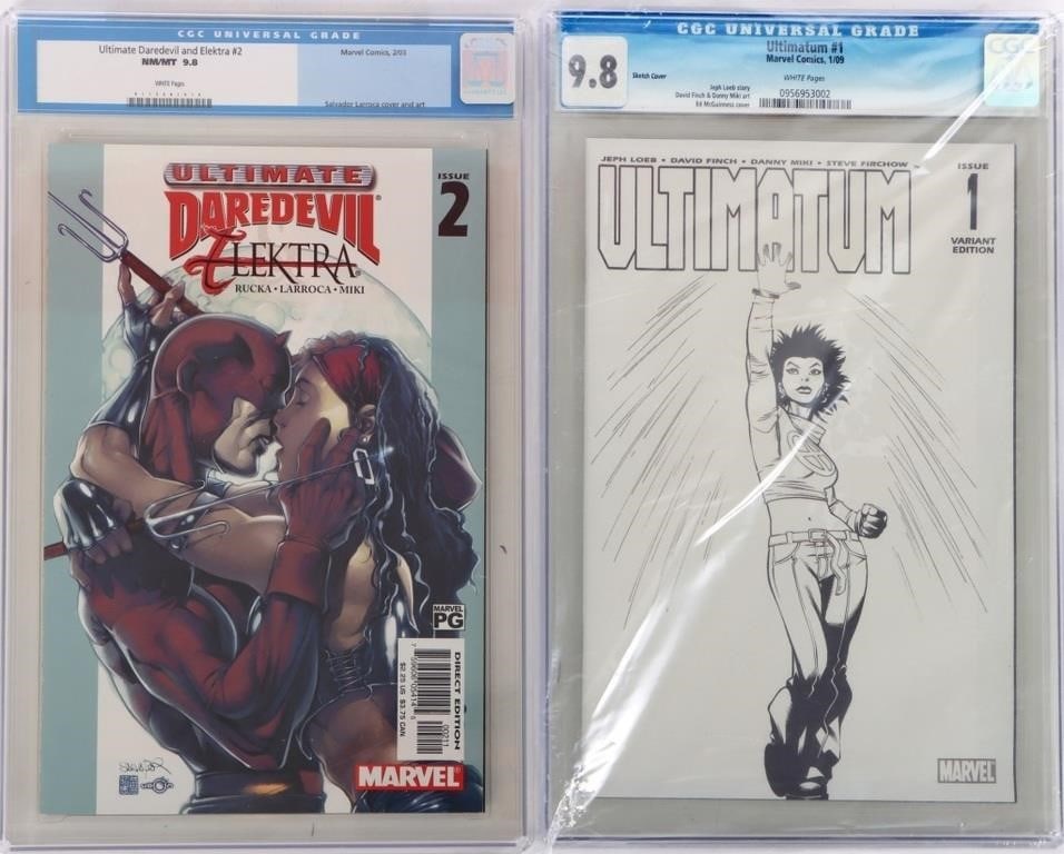 ULTIMATE DAREDEVIL & ELECTRA #2 & ULTIMATUM #1 (1 of 6)