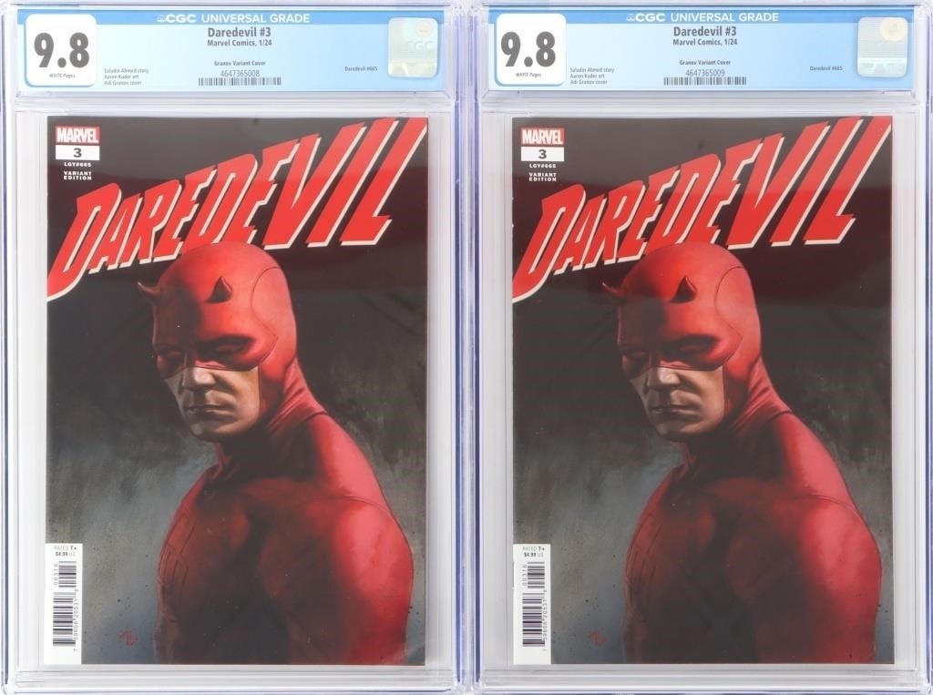 DAREDEVIL #3 2024 GRANOV VARIANT COVER CGC 9.8 (2) (1 of 4)