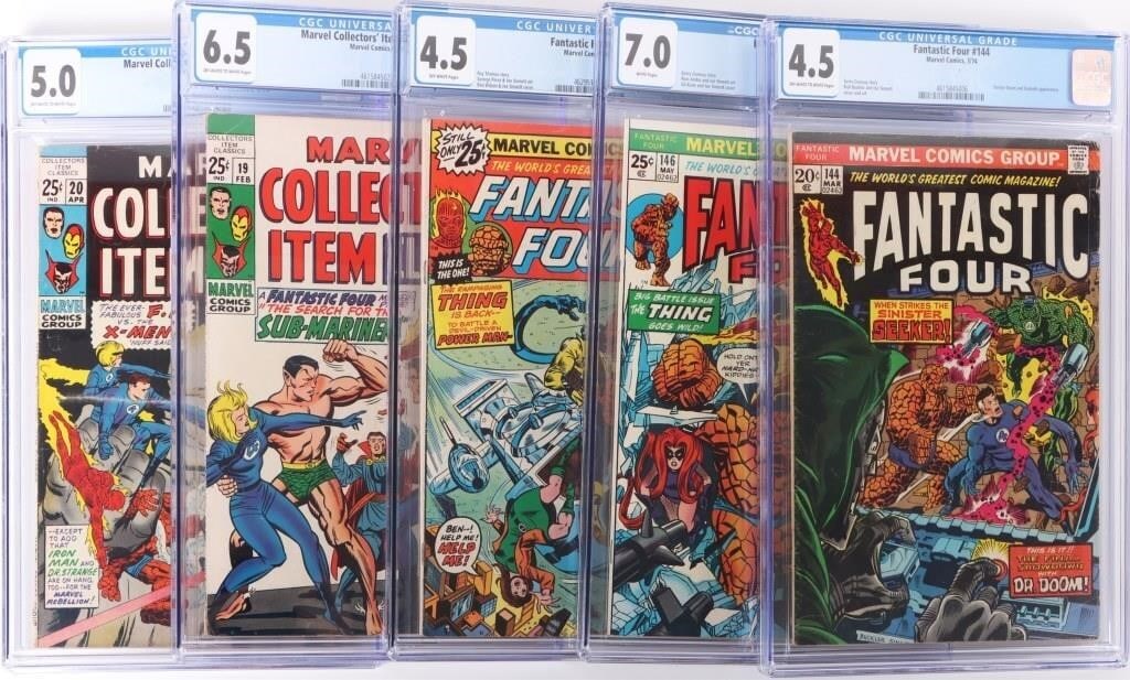 FANTASTIC FOUR & COLLECTORS ITEM CLASSICS CGC (5) (1 of 4)
