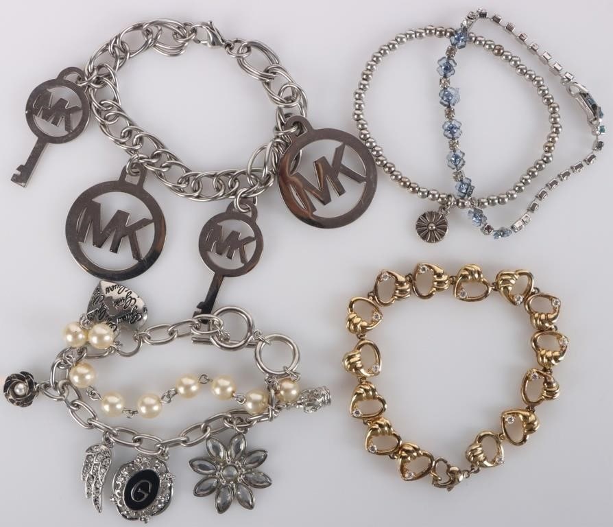 LADIES BRACELET LOT INCLUDING MICHAEL KORS (5) (1 of 6)