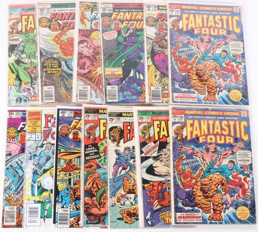 FANTASTIC FOUR BRONZE AGE COMICS LOT (16) (1 of 5)