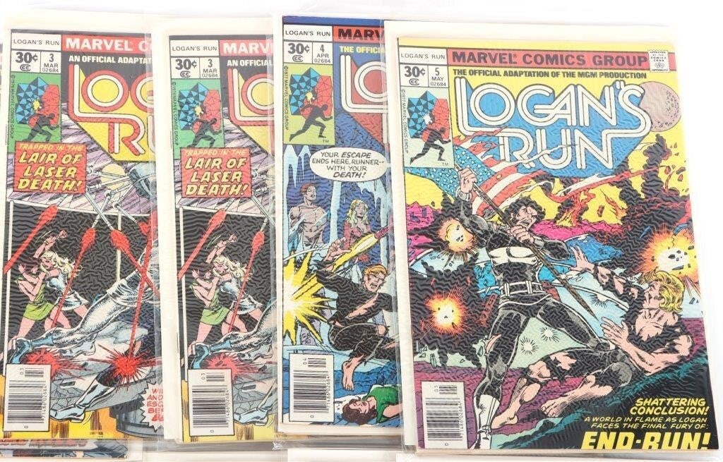 MARVEL LOGAN'S RUN COMIC ADAPTATION 16 ISSUES - 2