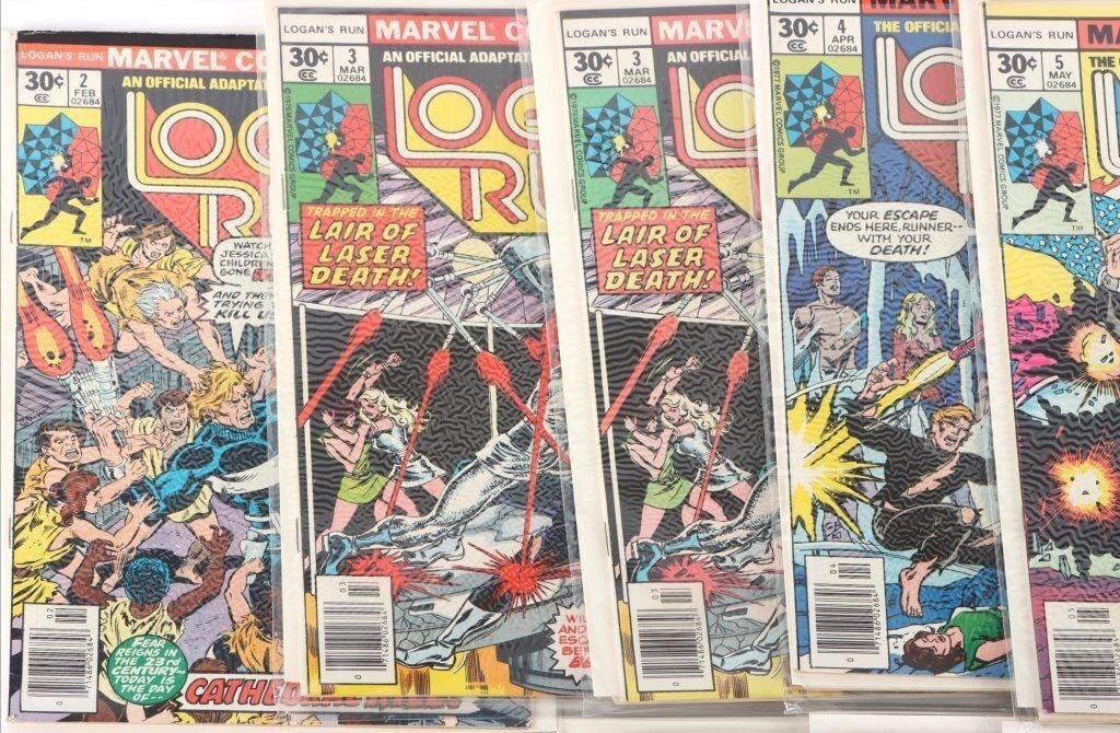 MARVEL LOGAN'S RUN COMIC ADAPTATION 16 ISSUES - 3