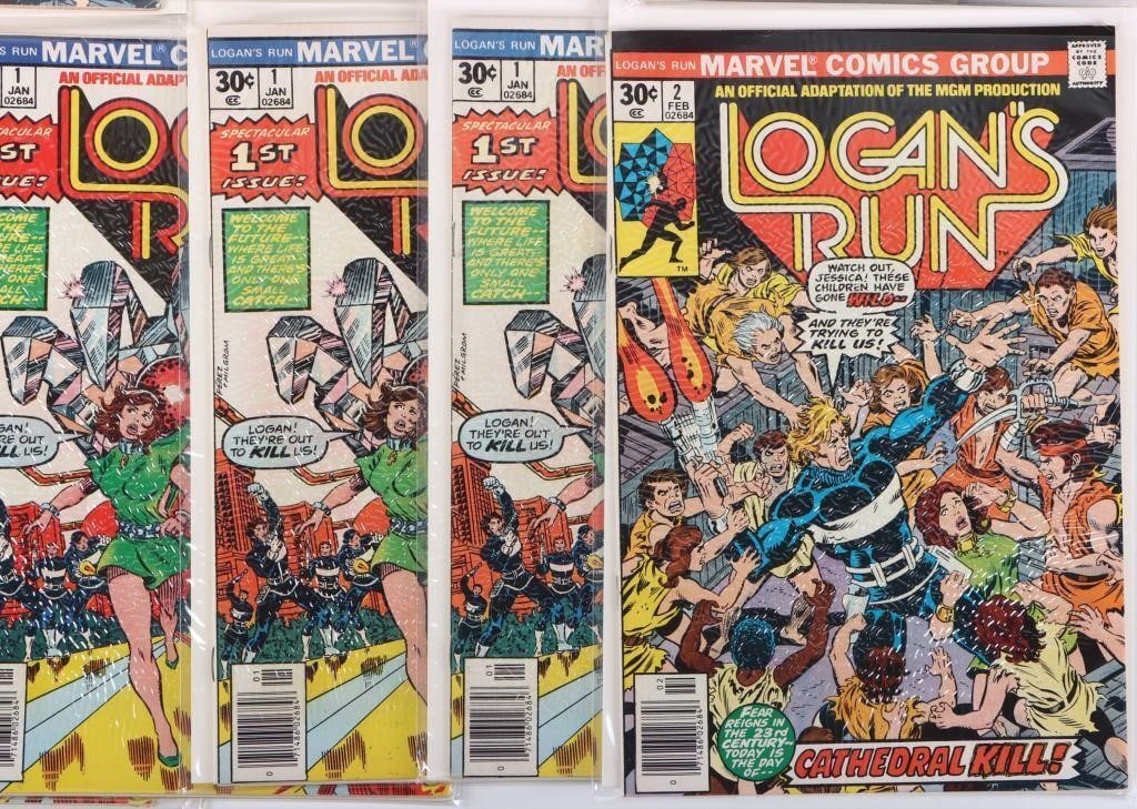 MARVEL LOGAN'S RUN COMIC ADAPTATION 16 ISSUES - 4