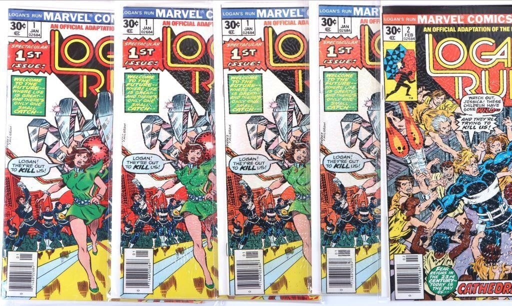 MARVEL LOGAN'S RUN COMIC ADAPTATION 16 ISSUES - 5
