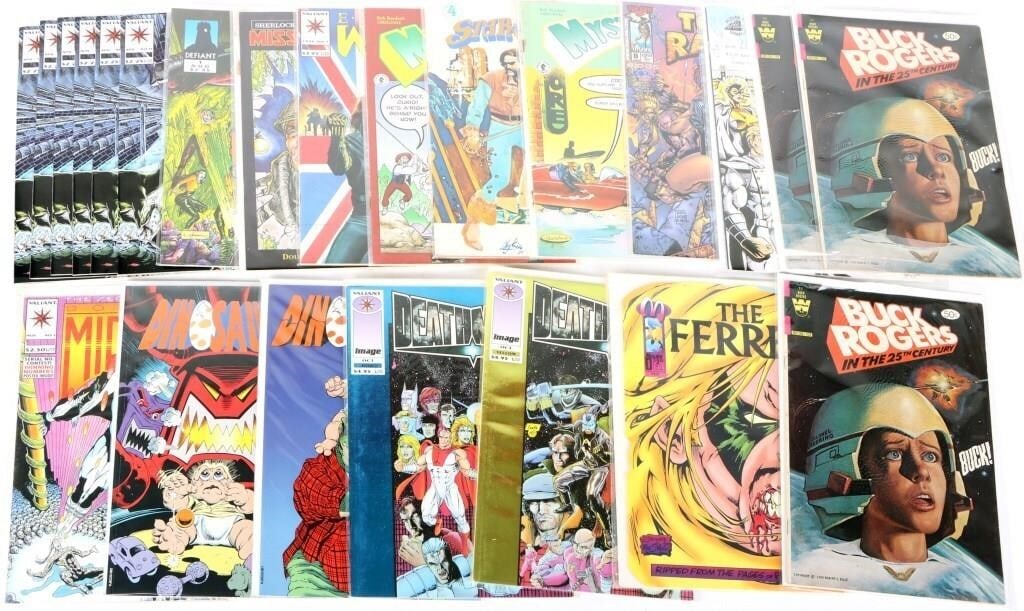 BRONZE AND MODERN COMICS LOT VALIANT BUCK ROGERS (1 of 10)