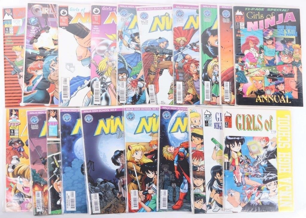 ANTARCTIC PRESS NINJA HIGH SCHOOL COLLECTION (20) (1 of 5)