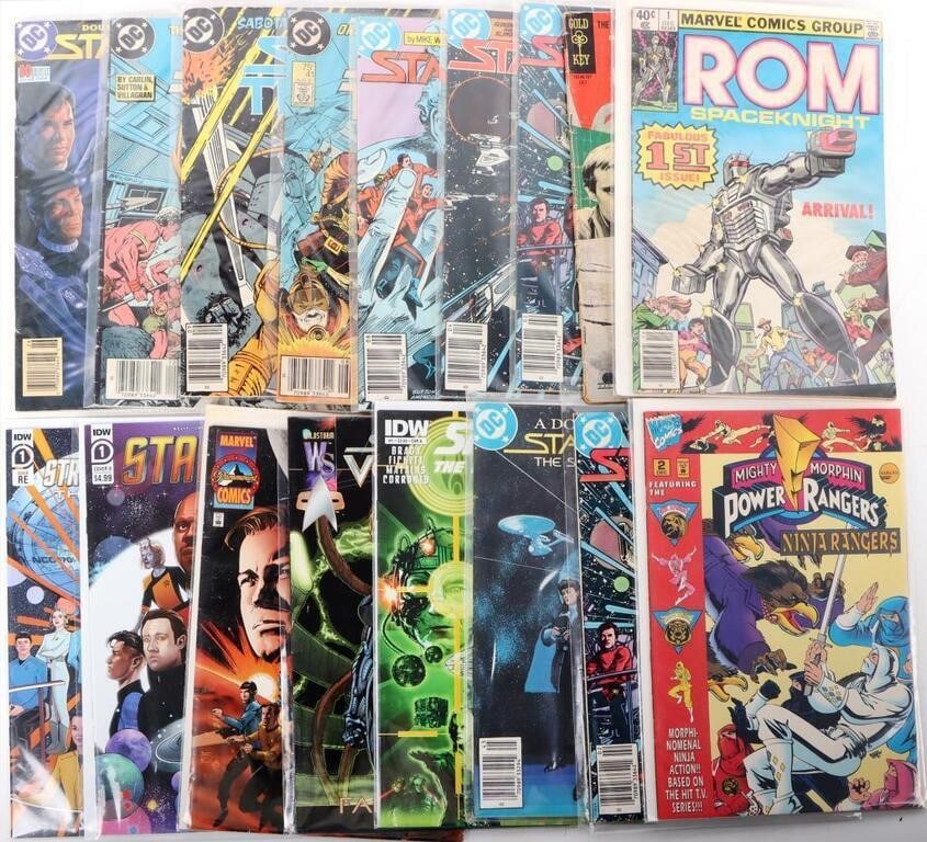 BRAND TIE-IN COMICS STAR TREK ROM POWER RANGERS-17 (1 of 4)