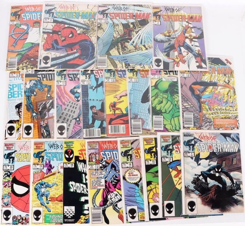 WEB OF SPIDER-MAN ISSUE #1-20 MARVEL COMICS (1 of 6)