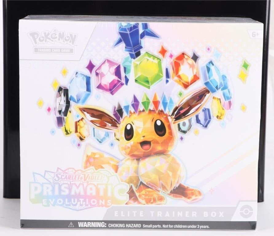 FACTORY SEALED POKEMON PRISMATIC EVOLUTIONS BOX (1 of 2)