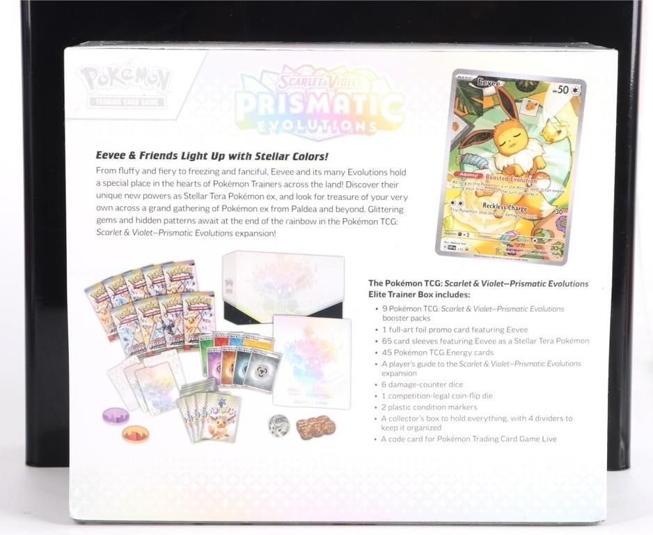 FACTORY SEALED POKEMON PRISMATIC EVOLUTIONS BOX - 2
