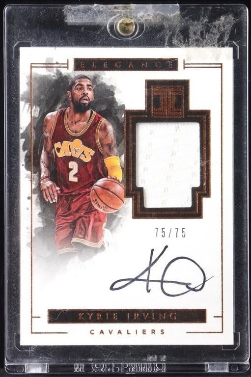 KYRIE IRVING IMPECCABLE ELEGANCE SIGNED JERSEY NM+ (1 of 4)