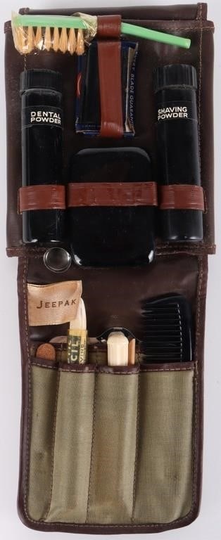 WWII U.S. WELCRAFT JEEPAK GROOMING KIT COMPLETE (1 of 6)