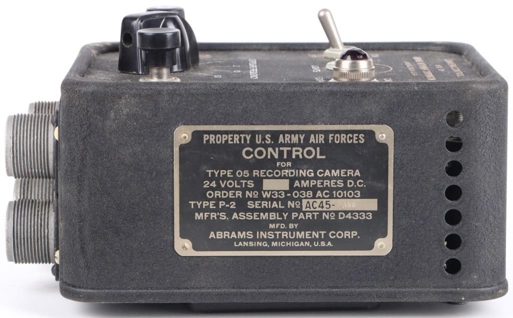 CAMERA CONTROL UNIT ABRAMS INSTRUMENT CORPORATION - 2