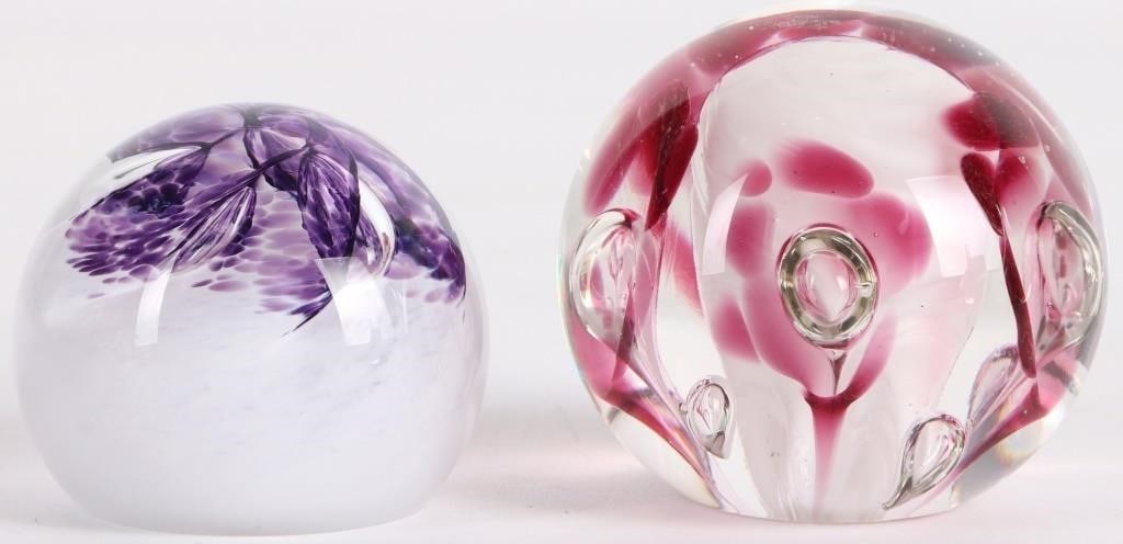 SIGNED PAPERWEIGHTS CAITHNESS JABLONSKI PEACOCK-8 - 3