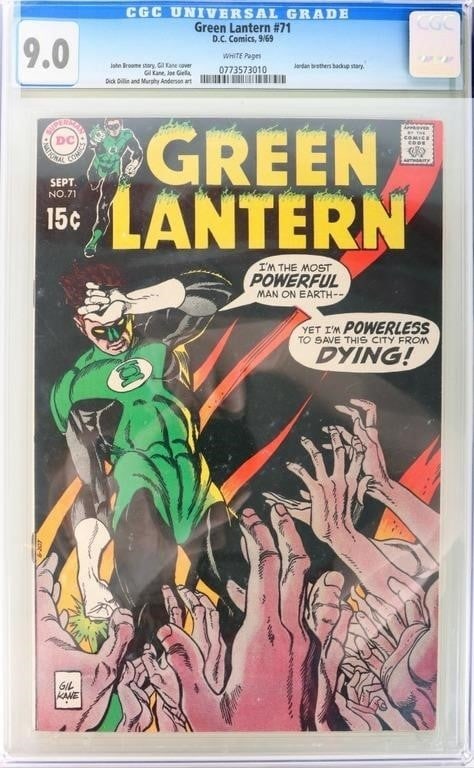 GREEN LANTERN #71 CGC 9.0 NM (1 of 3)