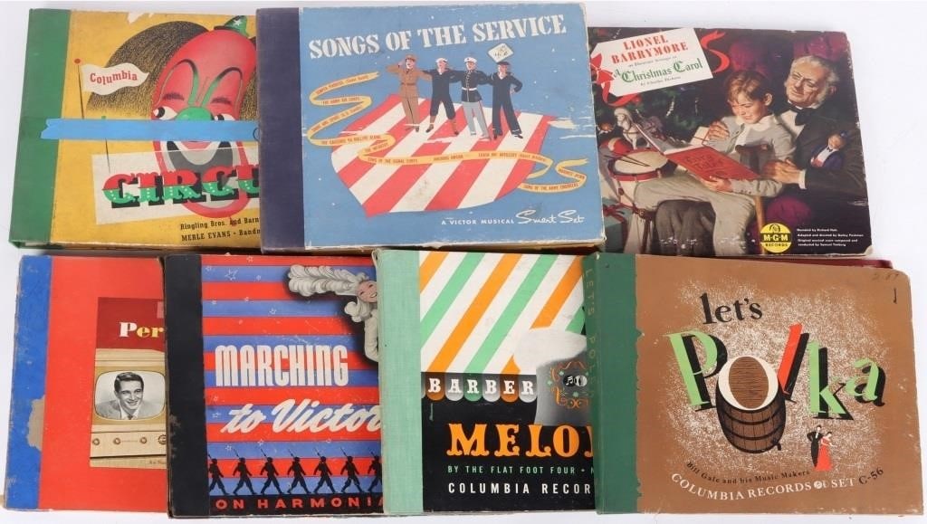 ASSORTED VINYL RECORD COMPLETE SETS LOT OF 7 (1 of 5)