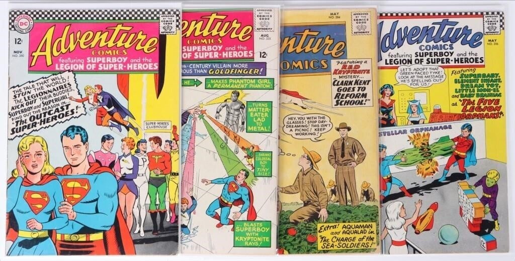 ADVENTURE COMICS SUPERBOY LEGION OF SUPERHEROES 4 (1 of 5)