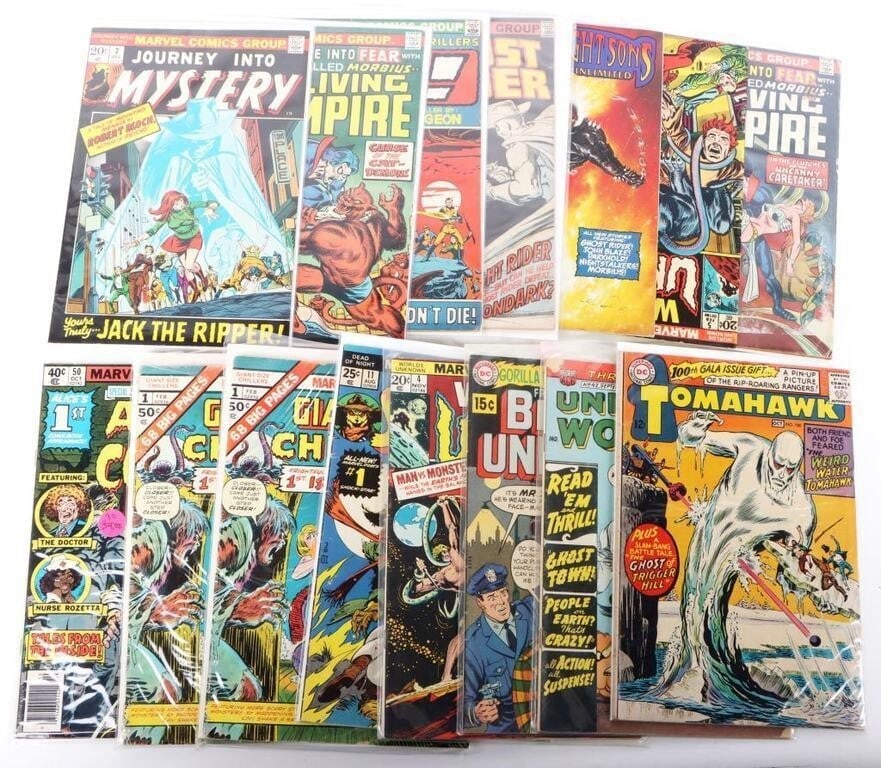 ASSORTED SILVER/ BRONZE AGE COMIC BOOKS - (16) (1 of 5)