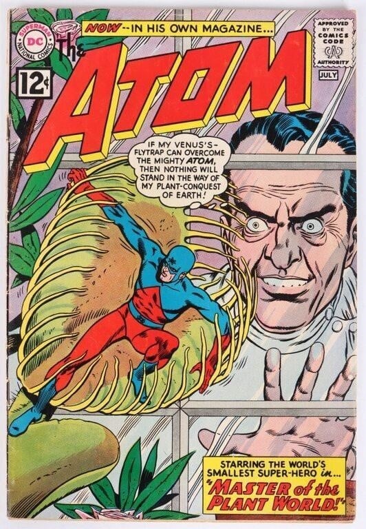 THE ATOM SILVER AGE #1 1ST APPEARANCE PLANT MASTER (1 of 5)