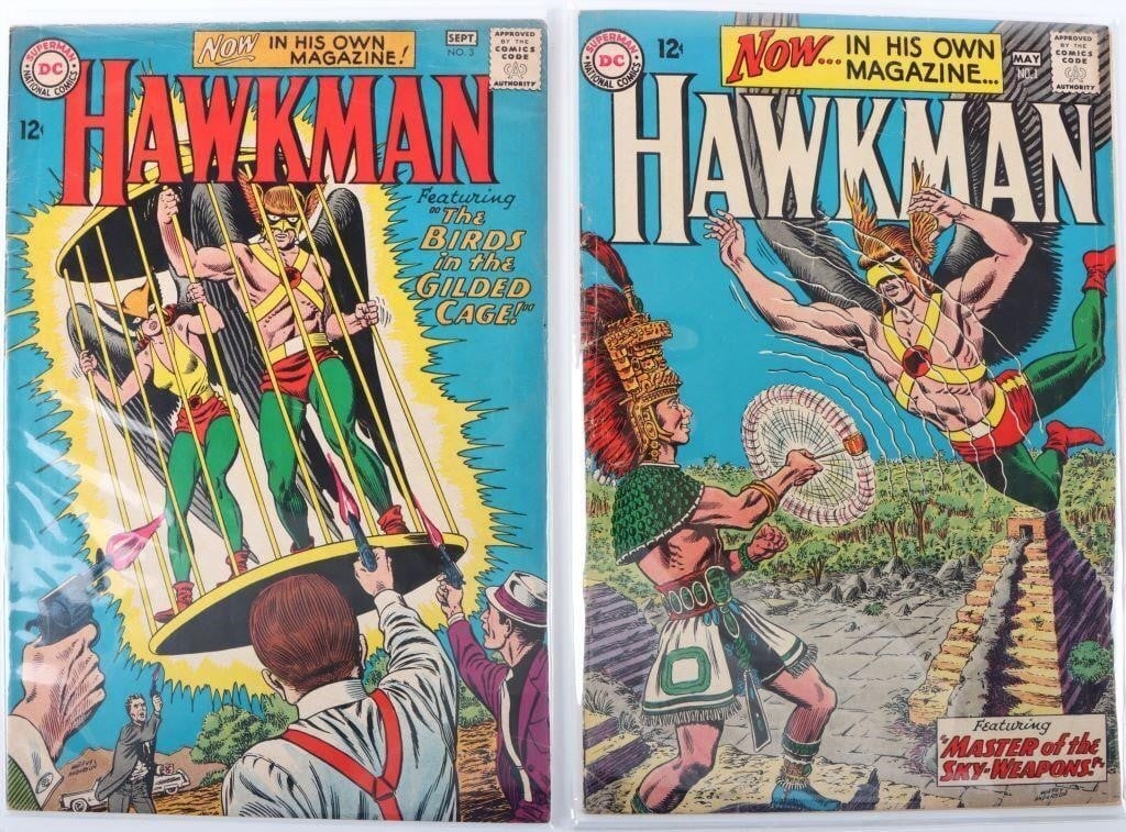 HAWKMAN SILVER AGE COMICS 1ST SOLO ISSUE (2) (1 of 3)