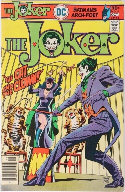 THE JOKER (1975) #9 LAST ISSUE OF THE SERIES VF: DC The Joker (1975) #9 last issue of the series Very Fine condition. Condition: Very Fine condition. Comic books DC Bronze Age (1970-1985) Raw Book(s)