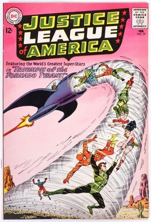 JUSTICE LEAGUE OF AMERICA #17 HIGH GRADE COMIC (1 of 8)
