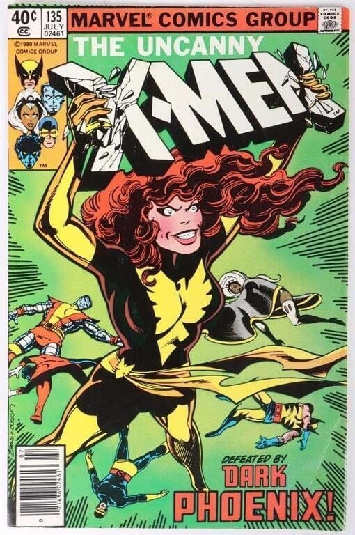 UNCANNY X-MEN #135 MARVEL 1980 DARK PHOENIX PT. 7 (1 of 5)