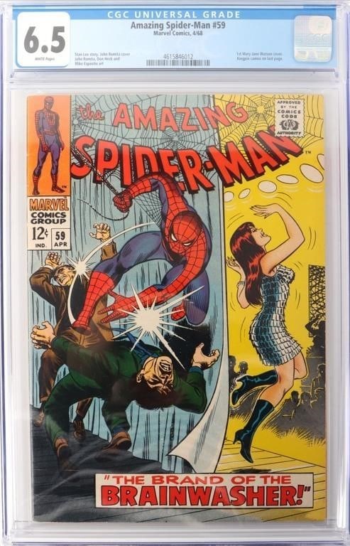 SPIDER-MAN #59 CGC 6.5 MARY JANE 1ST COVER APPEAR (1 of 4)