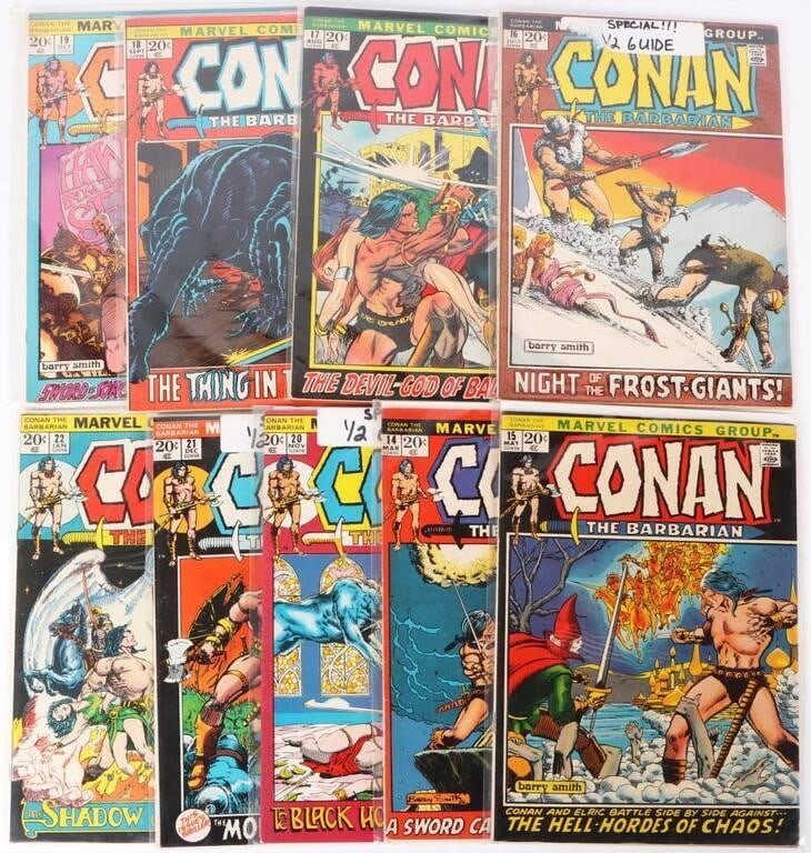 MARVEL CONAN THE BARBARIAN EARLY STORIES 14-22 (9) (1 of 5)