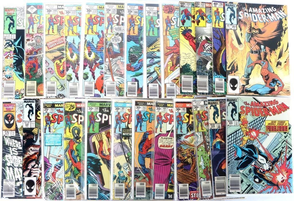 AMAZING SPIDER-MAN BRONZE-AGE LOT (25) (1 of 7)