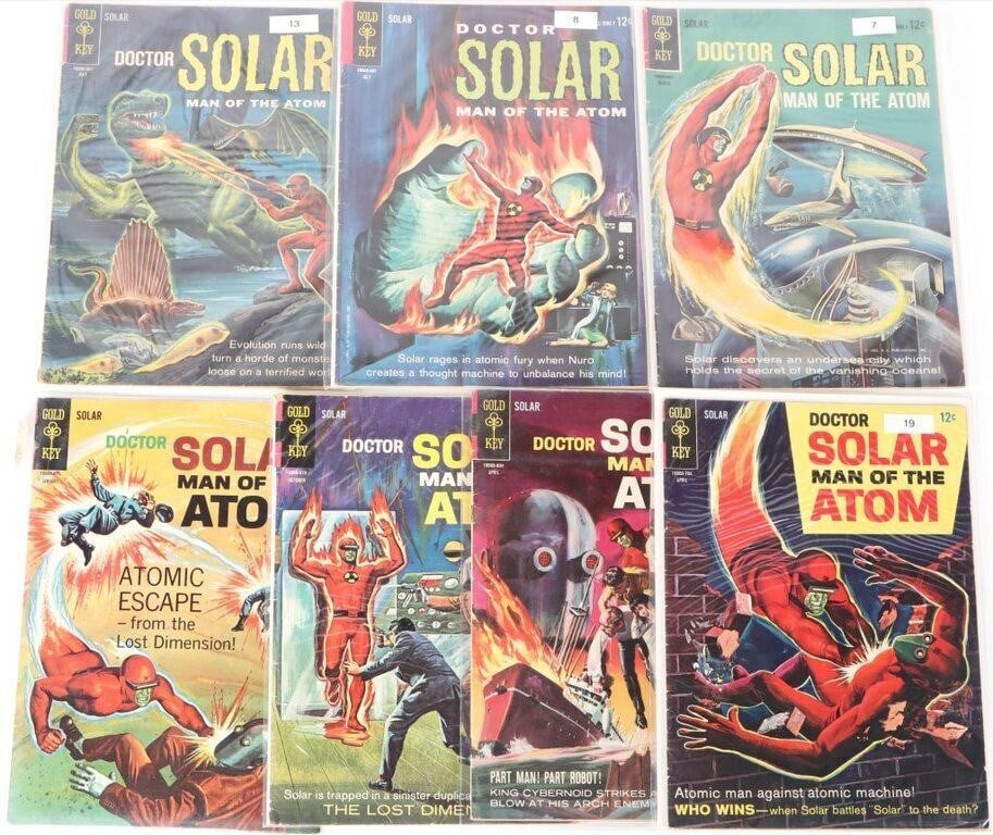 DOCTOR SOLAR: MAN OF THE ATOM GOLD KEY LOT (7) (1 of 5)