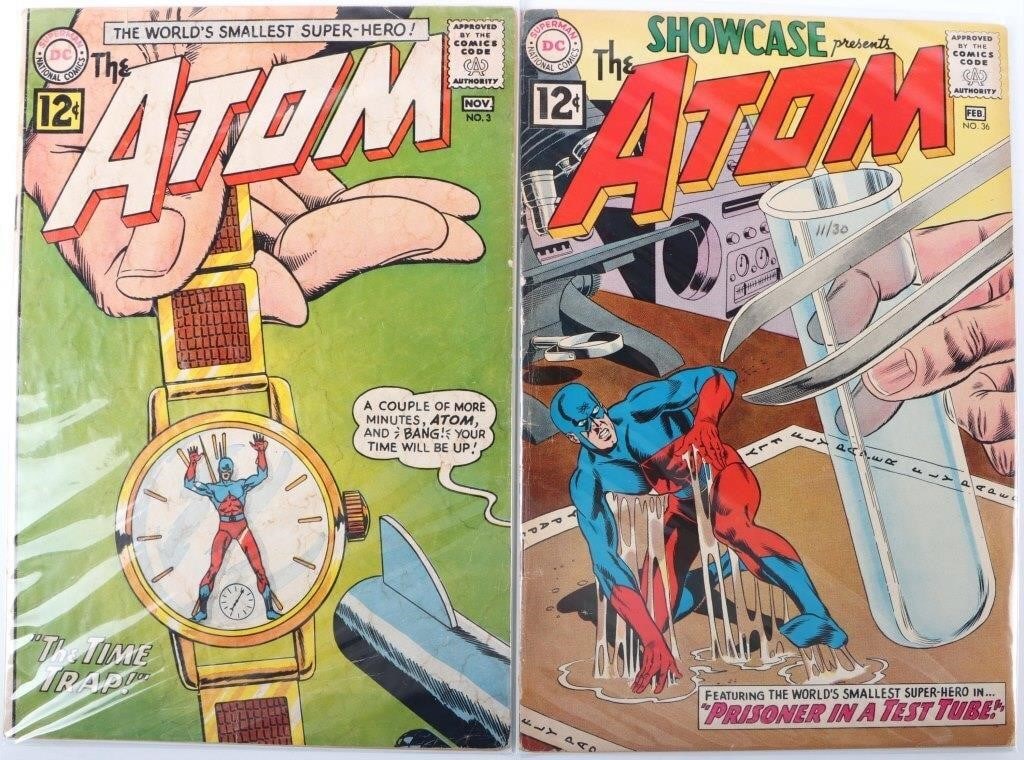 THE ATOM SILVER AGE COMICS 1ST APPEARANCE CHRONOS (1 of 3)
