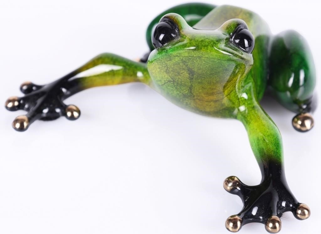 TIM COTTERILL 'SCOUT' FROG SCULPTURE 1203/5000 (1 of 6)