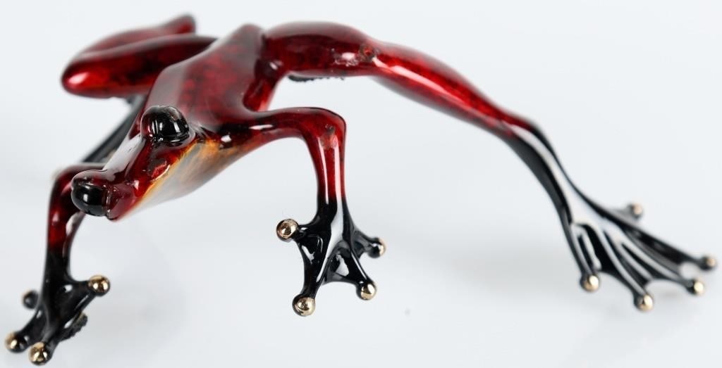 TIM COTTERILL 'CUPID' FROG SCULPTURE 234/5000 (1 of 6)