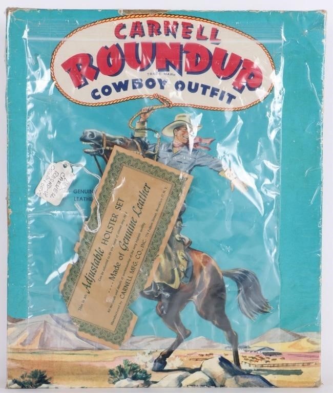 CARNELL ROUNDUP COWBOY OUTFIT W/ GUNS & HOLSTERS (1 of 3)