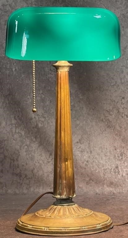 VINTAGE EMERALITE BANKER'S DESK LAMP NO. 8734 (1 of 8)