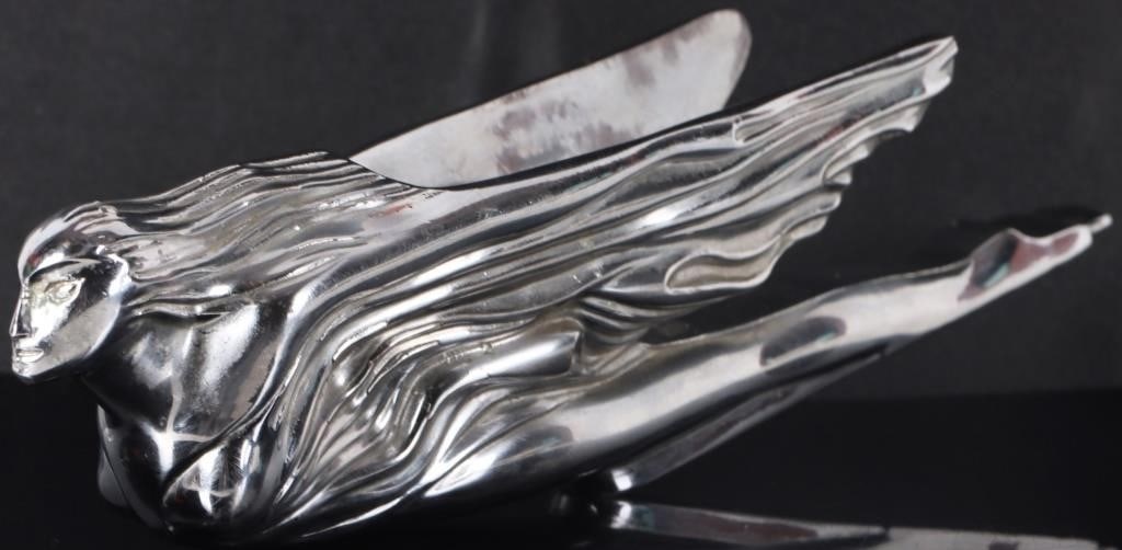1941 CADILLAC FLYING GODDESS LADY HOOD ORNAMENT (1 of 5)