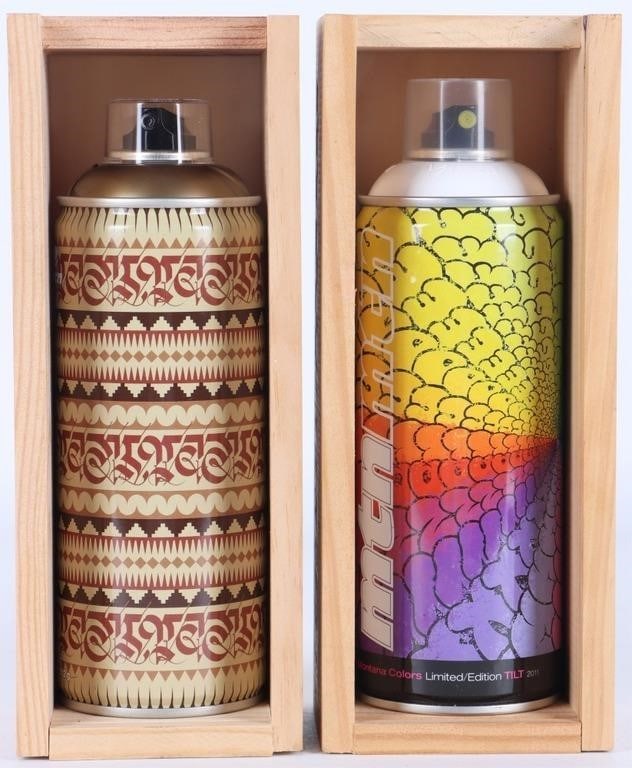 CRYPTIC & TILT MONTANA MTN LIMITED ED SPRAY PAINTS (1 of 9)
