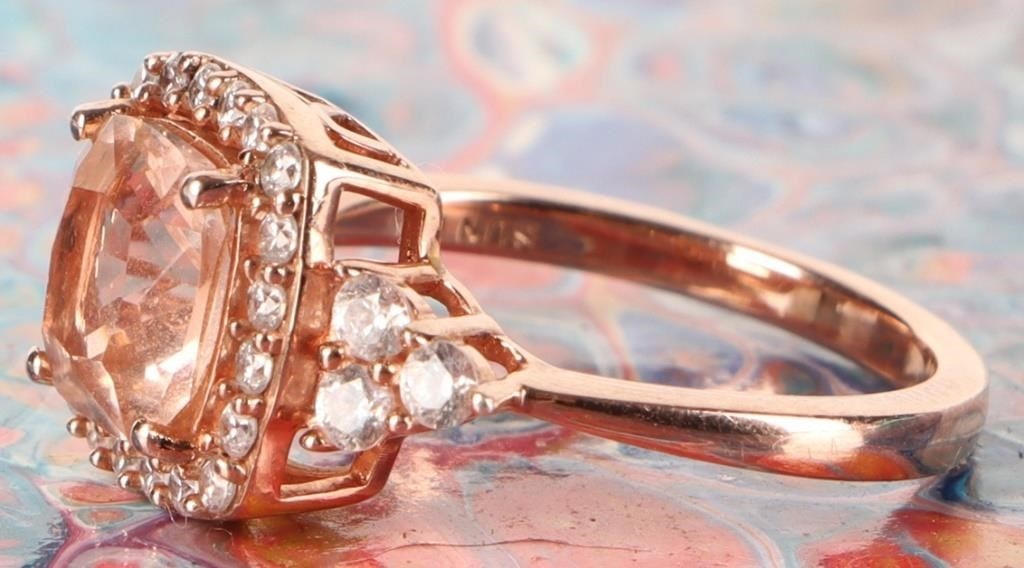 STERLING SILVER ASSORTED GEM LADIES RING - 2