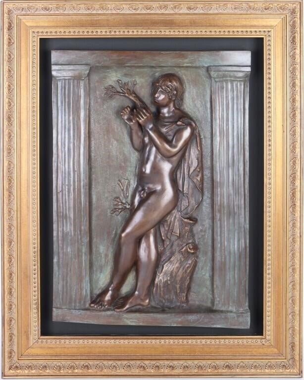 RENOIR & MOREL 'LE JOUEUR DE FLUTE' STATUE AFTER (1 of 5)
