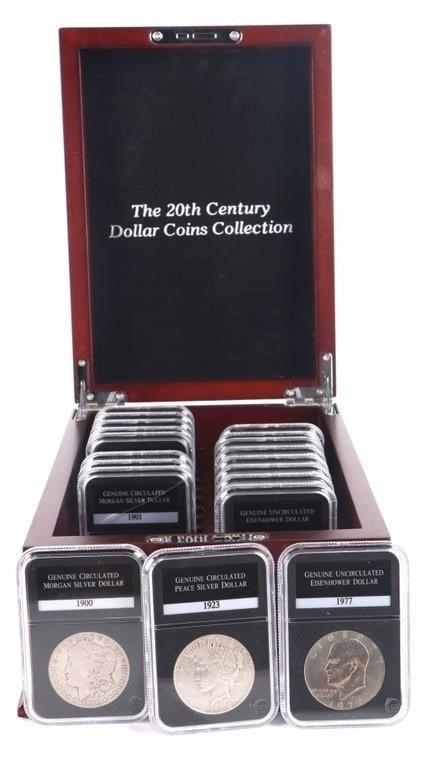 ASSORTED LOT OF MORGAN TO ANTHONY DOLLARS - (19) (1 of 8)