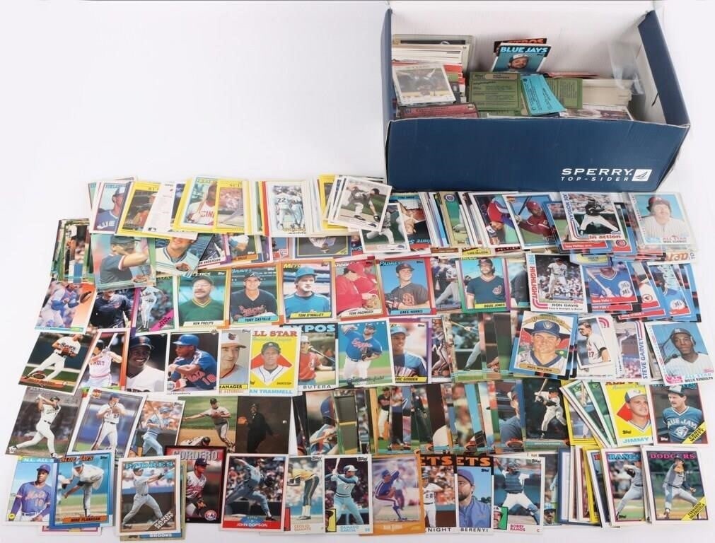 ASSORTED 1980'S-2000'S BASEBALL CARDS ~400: Assorted 1980's-2000's baseball cards ~400 total cards. To include highlights of Aaron Judge, Lou Gehrig, Buster Posey, Willie Stargell, Pete Rose and more. Condition: Mostly High grade. See images fo